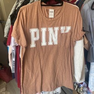 Pink Victoria’s Secret shirt